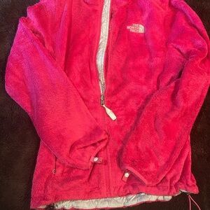The North Face Vibrant Pink Fleece Jacket